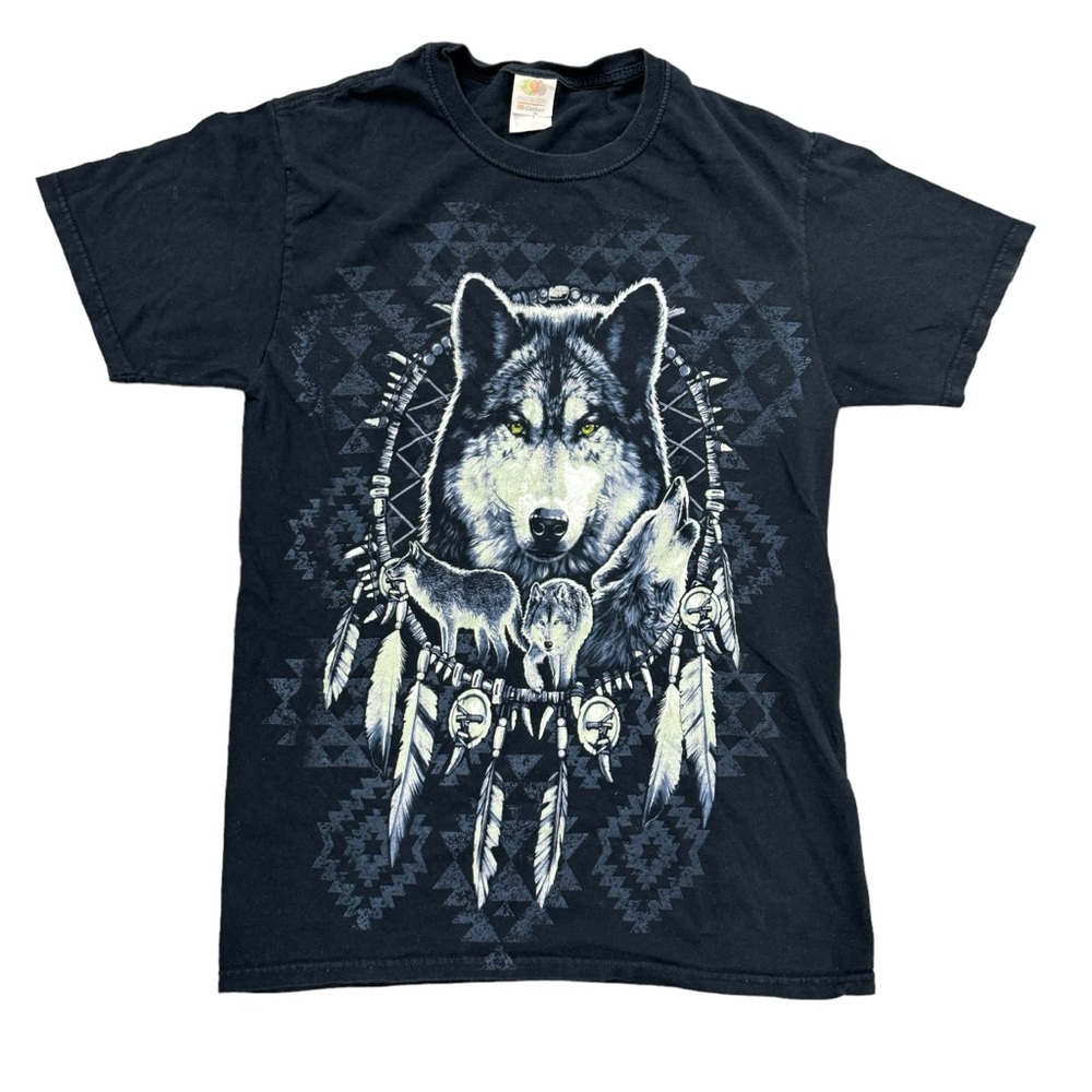 Tribal Wolf The mountain like T-Shirt